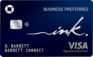 Best Credit Cards For Travel Points: Ink Business Preferred® Credit Card