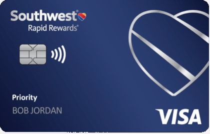 Best Credit Cards For Travel Points: Southwest Rapid Rewards® Priority Credit Card