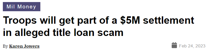 The title loan mentality prioritizes the lender’s ability to recover their money over the borrower’s financial well-being.