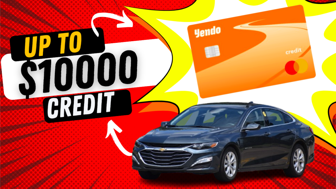Yendo Credit Card: Best Vehicle Secured Credit Card for High Limits and Affordable Rates